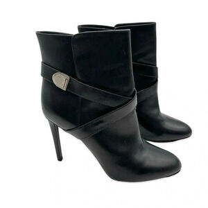Christian Dior black heeled boots size EU 41